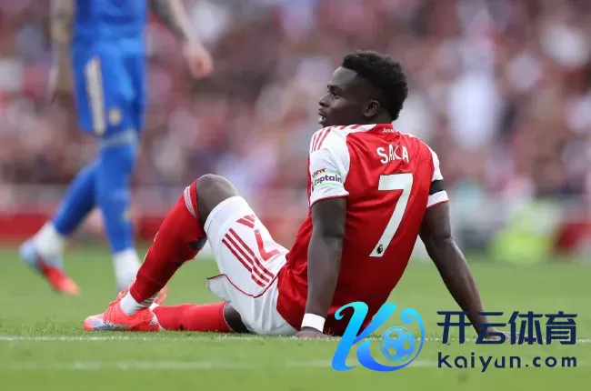 阿森纳主力边锋萨卡因伤缺阵