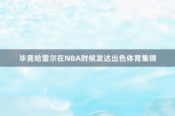 毕竟哈雷尔在NBA时候发达出色体育集锦