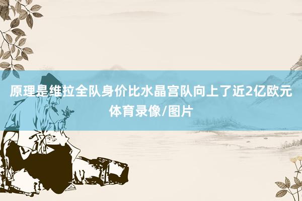 原理是维拉全队身价比水晶宫队向上了近2亿欧元体育录像/图片