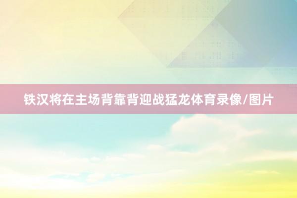 铁汉将在主场背靠背迎战猛龙体育录像/图片
