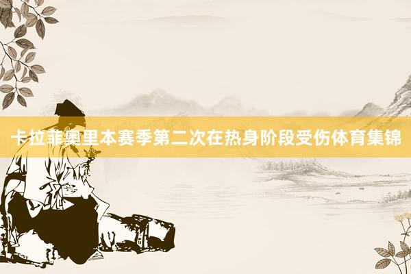 卡拉菲奥里本赛季第二次在热身阶段受伤体育集锦