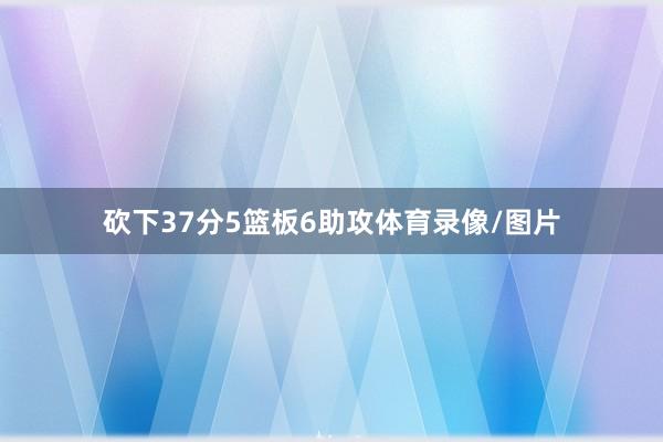 砍下37分5篮板6助攻体育录像/图片