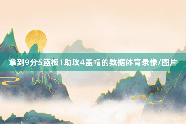 拿到9分5篮板1助攻4盖帽的数据体育录像/图片